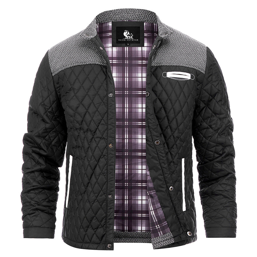 Men’s Insulated Tactical Jacket — Waterproof, Scratch-Resistant