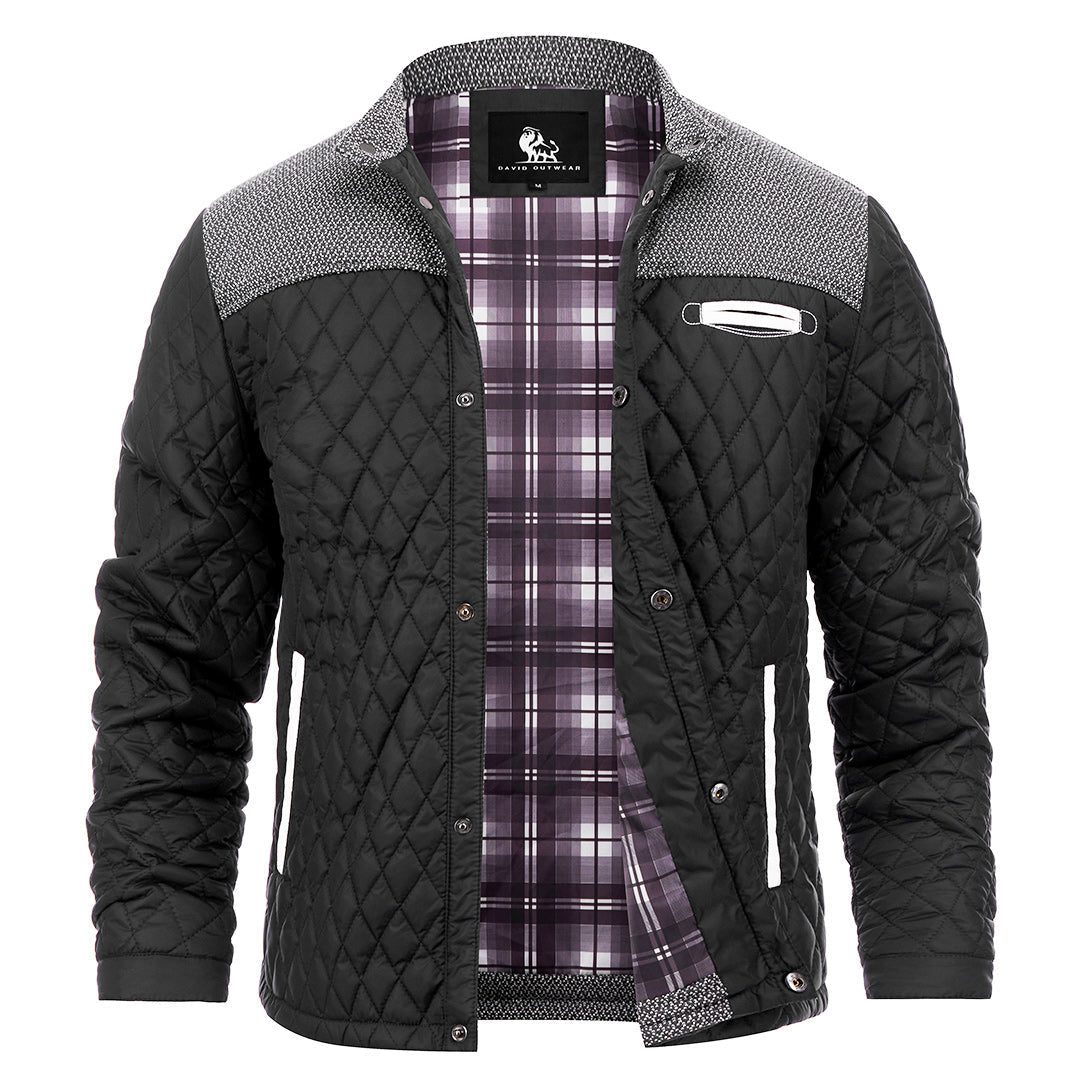 Men’s Insulated Tactical Jacket — Waterproof, Scratch-Resistant
