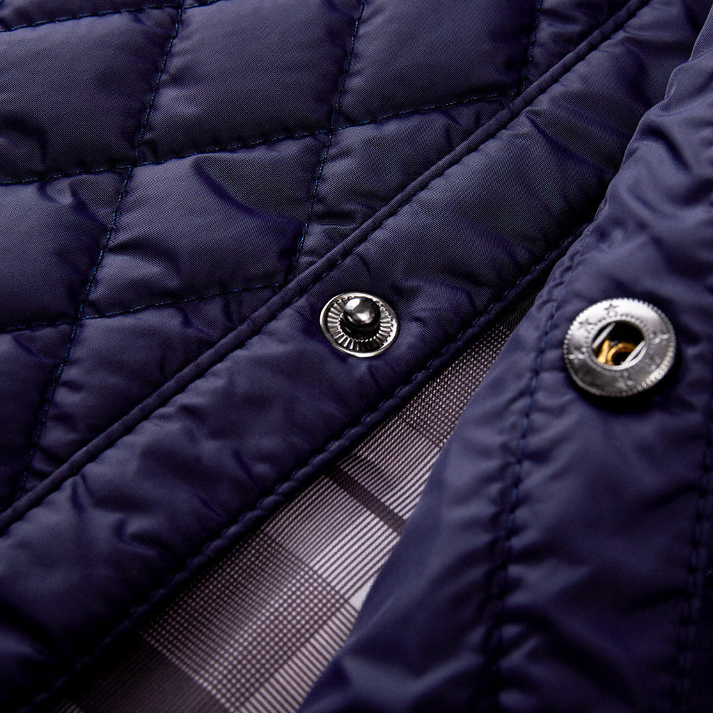 Chaqueta acolchada de poliéster impermeable para hombre — resistente a los arañazos