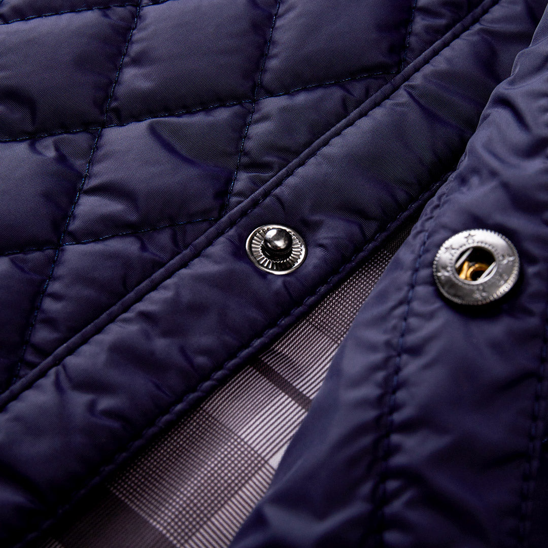 Chaqueta acolchada de poliéster impermeable para hombre — resistente a los arañazos