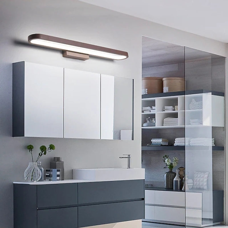 Calorex Moderne lineare Metallwandleuchte für Schlafzimmer Bad