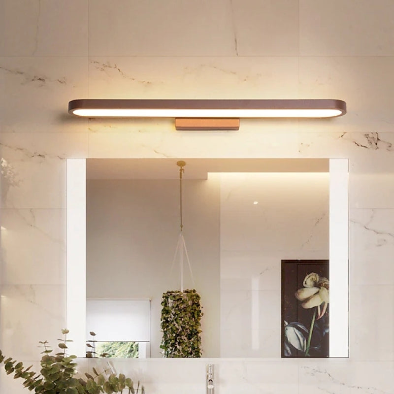 Calorex Moderne lineare Metallwandleuchte für Schlafzimmer Bad