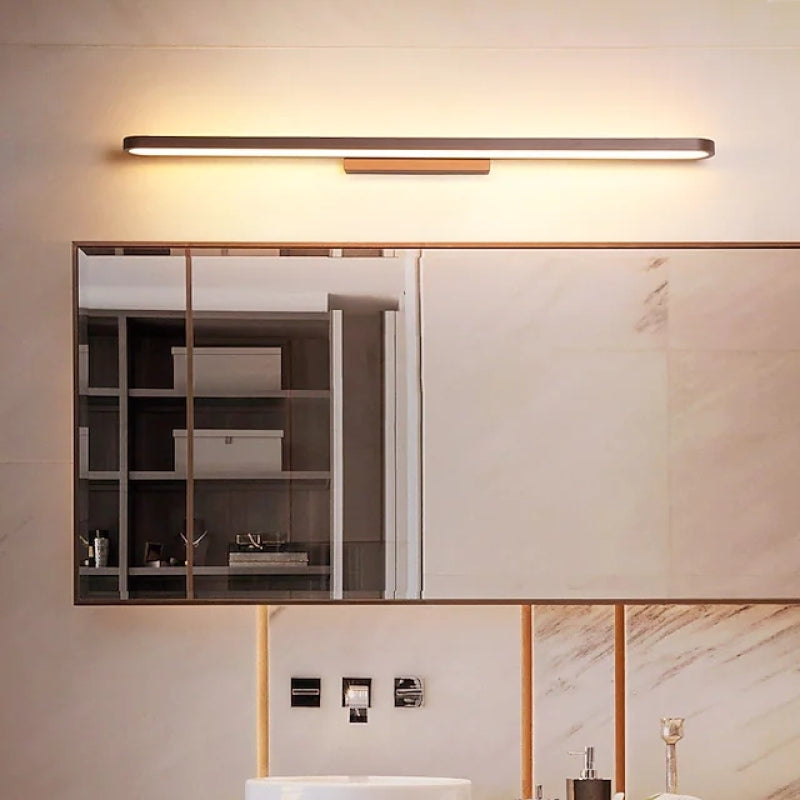 Calorex Moderne lineare Metallwandleuchte für Schlafzimmer Bad