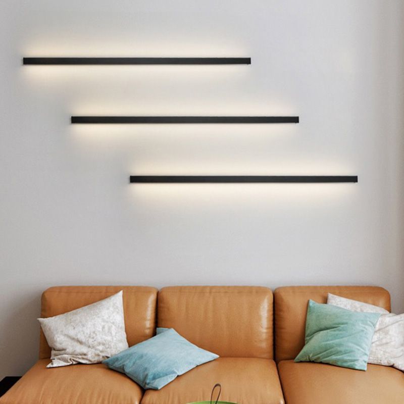 Lumera Moderne lineare LED-Wandleuchte horizontal vertikal