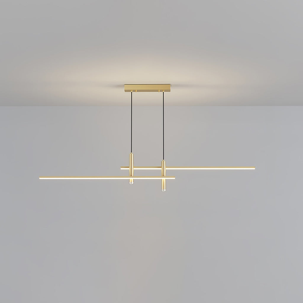 Korren Modern Linear Pendant Light for Dining Room