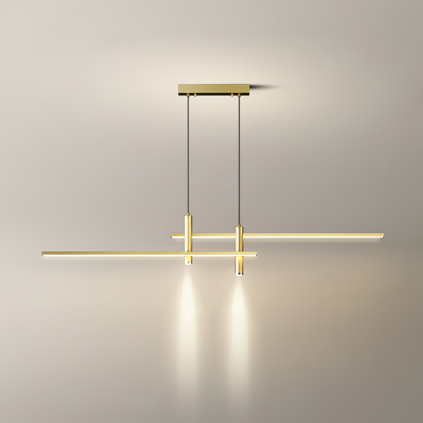 Korren Modern Linear Pendant Light for Dining Room