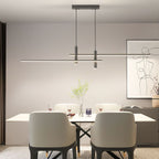 Korren Modern Linear Pendant Light for Dining Room