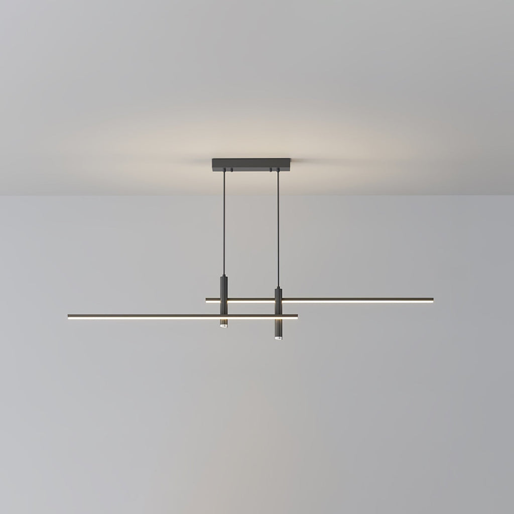Korren Modern Linear Pendant Light for Dining Room