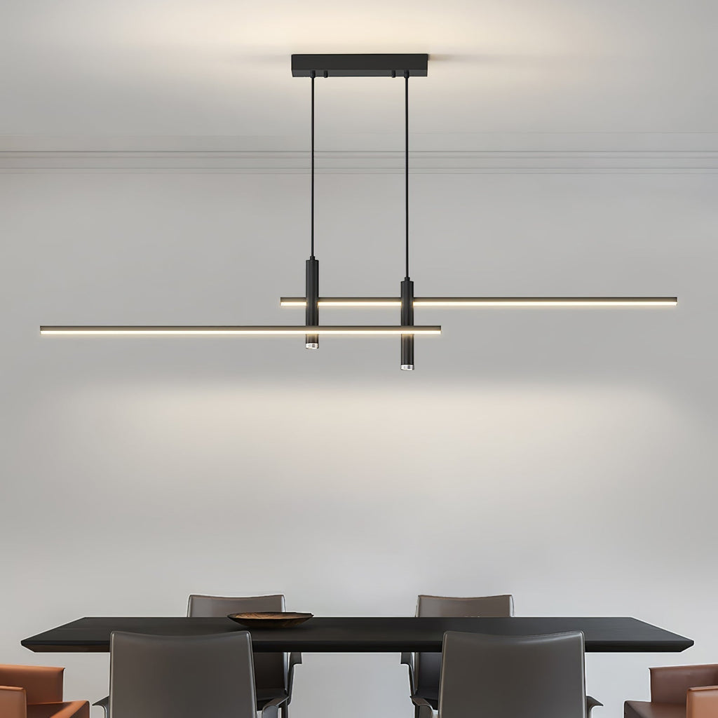 Korren Modern Linear Pendant Light for Dining Room