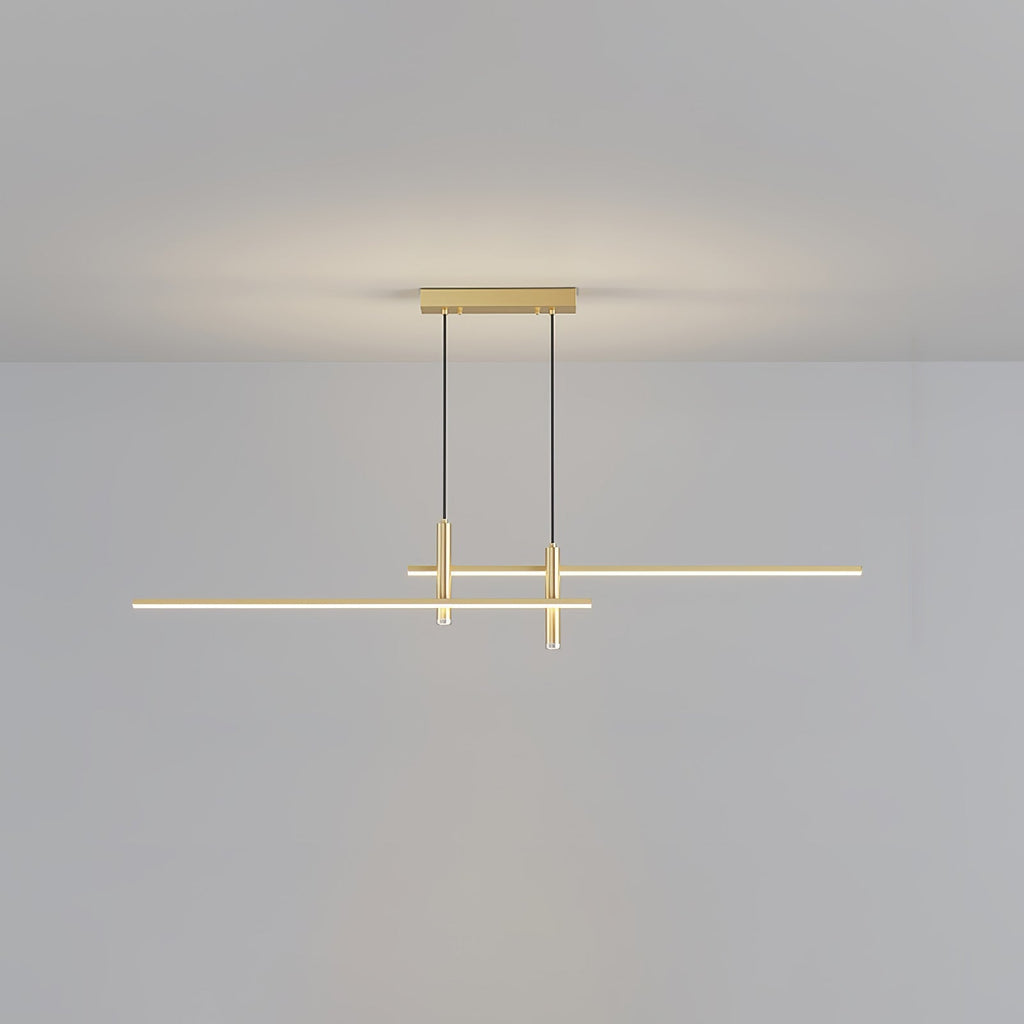Korren Modern Linear Pendant Light for Dining Room