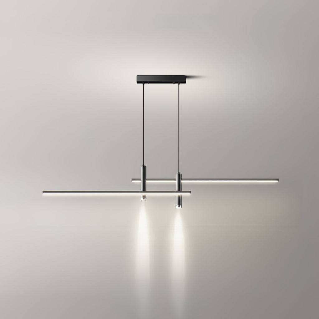 Korren Modern Linear Pendant Light for Dining Room