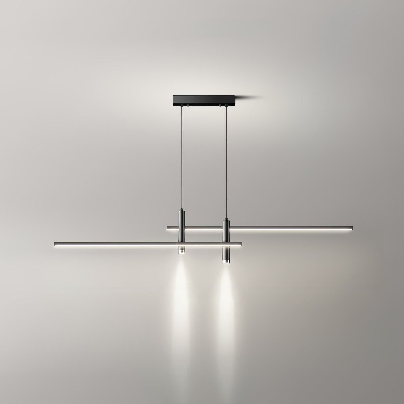Korren Modern Linear Pendant Light for Dining Room