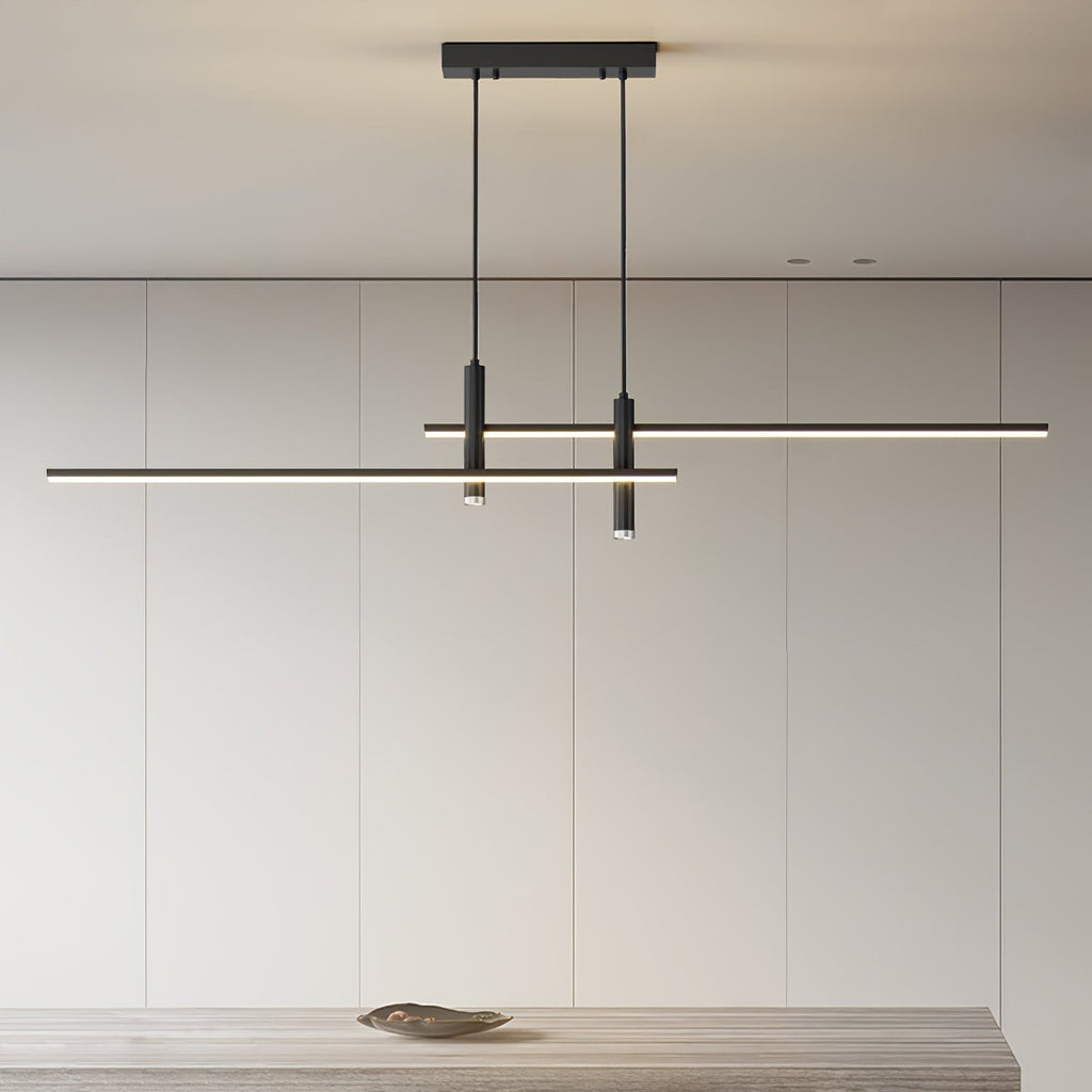 Korren Modern Linear Pendant Light for Dining Room