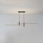 Korren Modern Linear Pendant Light for Dining Room