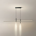 Korren Modern Linear Pendant Light for Dining Room