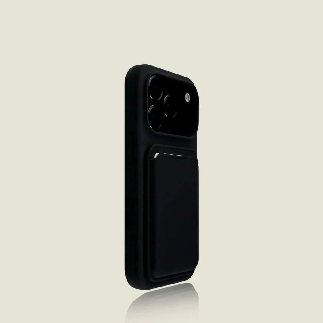 Magneettinen iPhone-korttikotelo — irrotettava lompakko, pudotussuoja