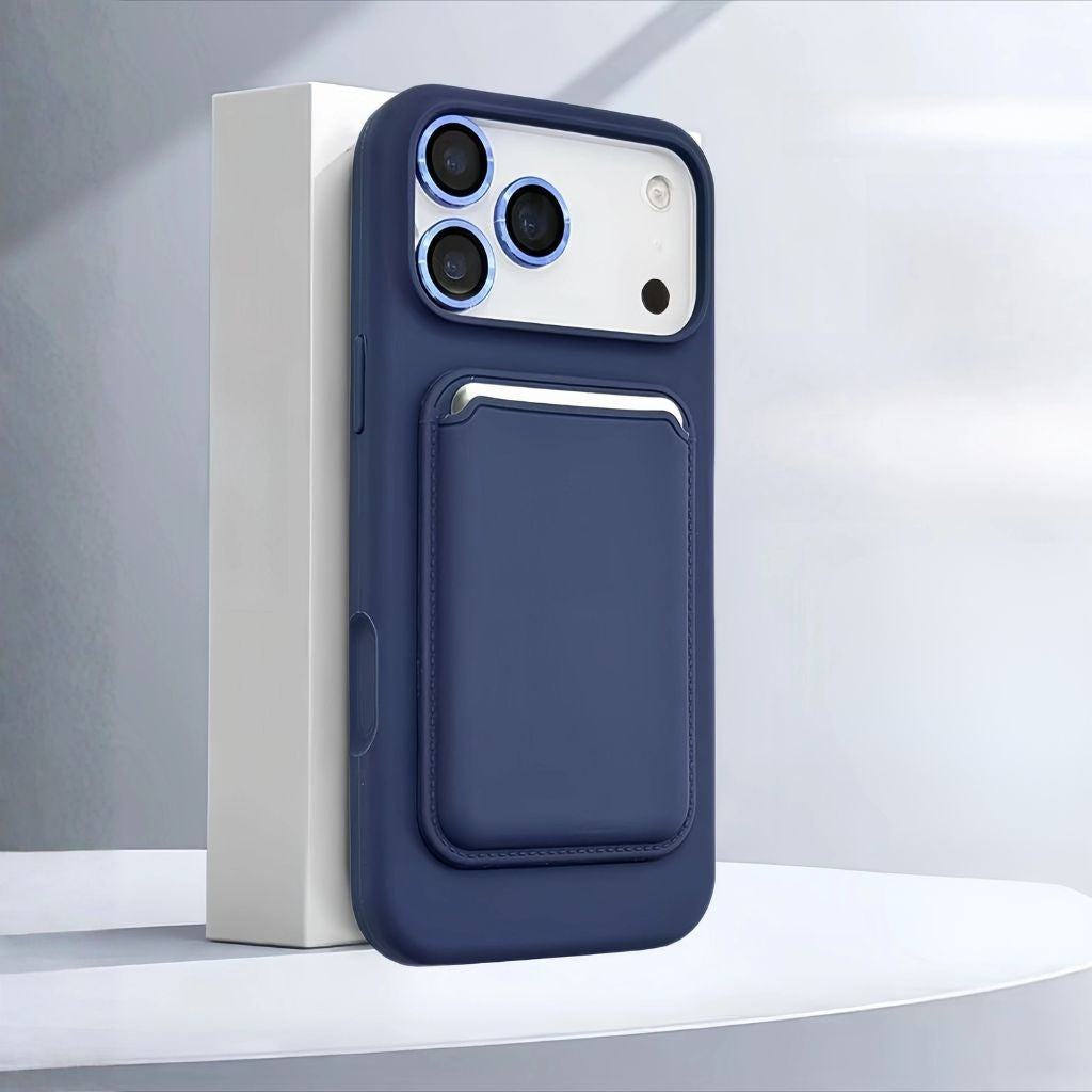 Magneettinen iPhone-korttikotelo — irrotettava lompakko, pudotussuoja