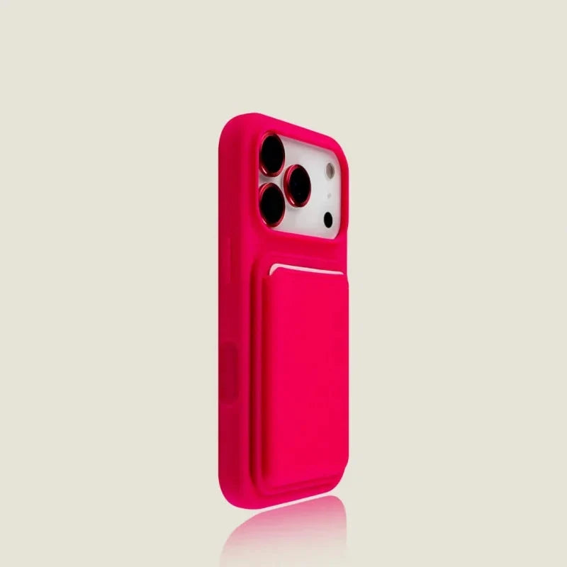Magneettinen iPhone-korttikotelo — irrotettava lompakko, pudotussuoja