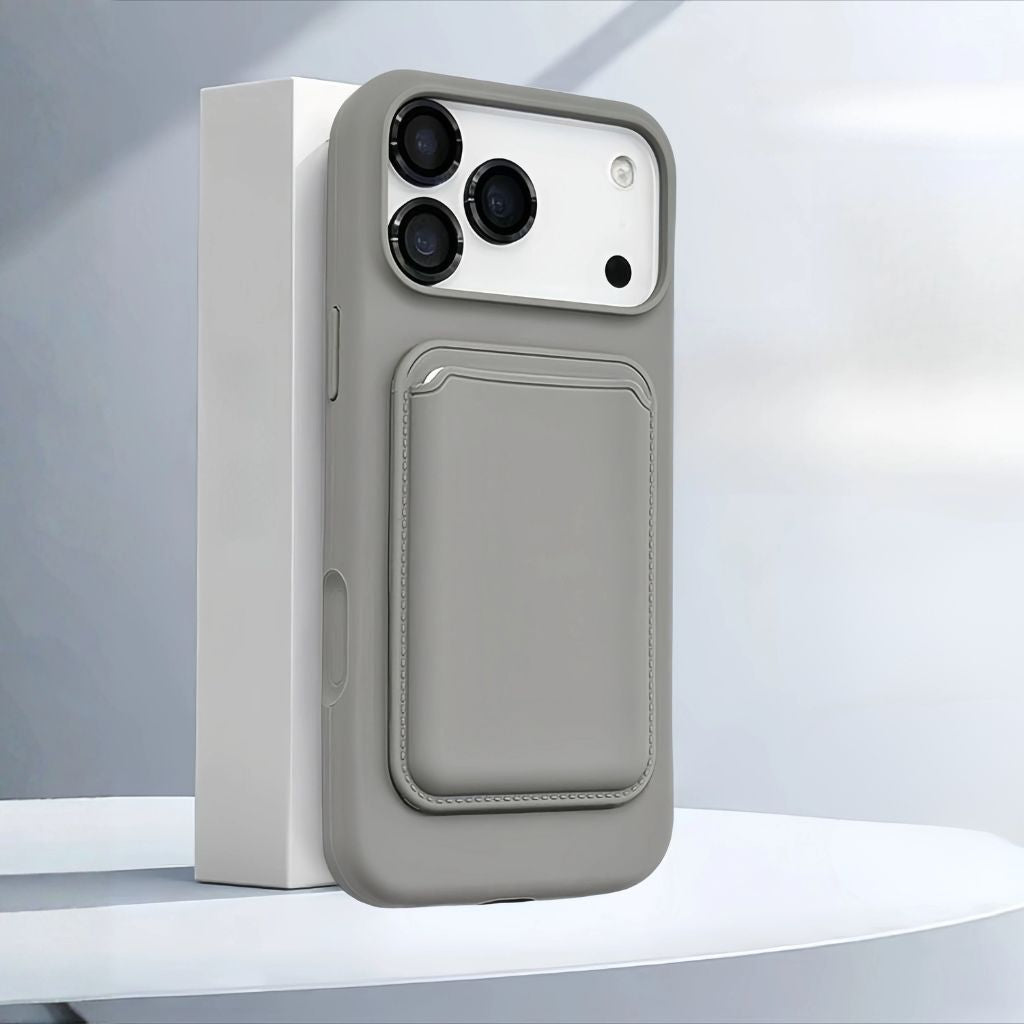 Magneettinen iPhone-korttikotelo — irrotettava lompakko, pudotussuoja
