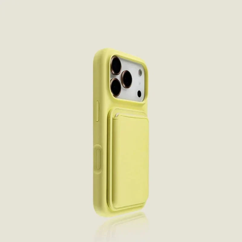 Magneettinen iPhone-korttikotelo — irrotettava lompakko, pudotussuoja