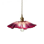 Marisol Lotus Glass Pendant Light For Bedroom Living Room