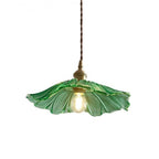 Marisol Lotus Glass Pendant Light For Bedroom Living Room