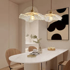 Marisol Lotus Glass Pendant Light For Bedroom Living Room