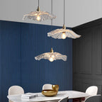 Marisol Lotus Glass Pendant Light For Bedroom Living Room