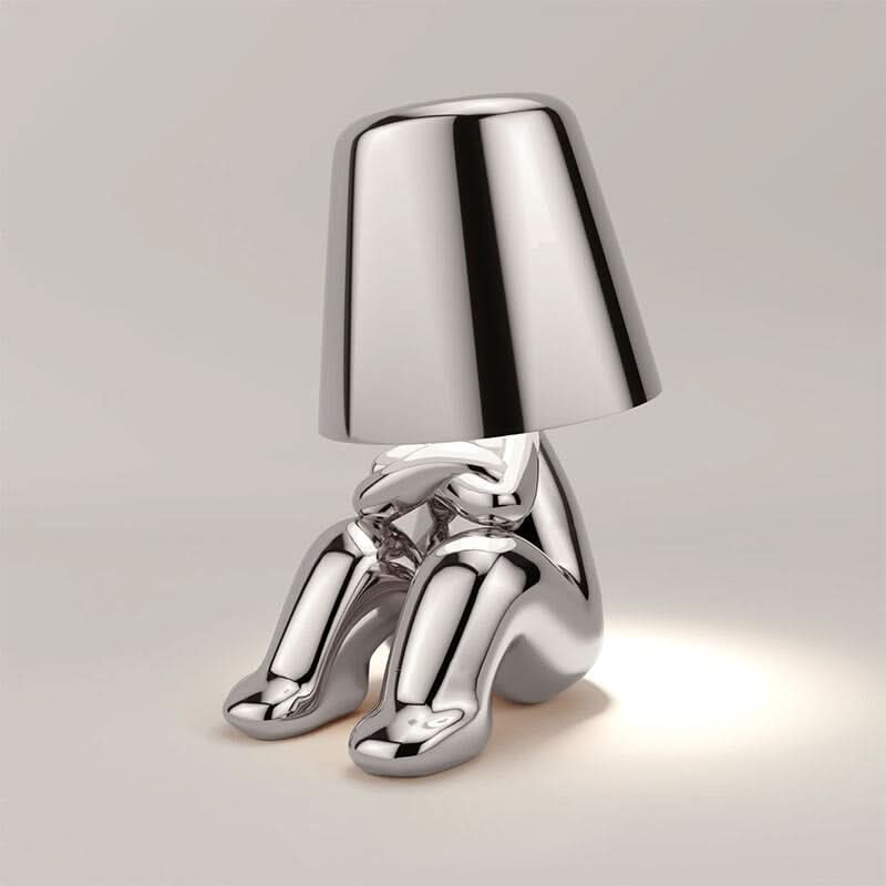 Modern dimmable LED table lamp with sleek minimalist design for customizable ambient lighting in bedrooms, desks, and living spaces - Euroselle