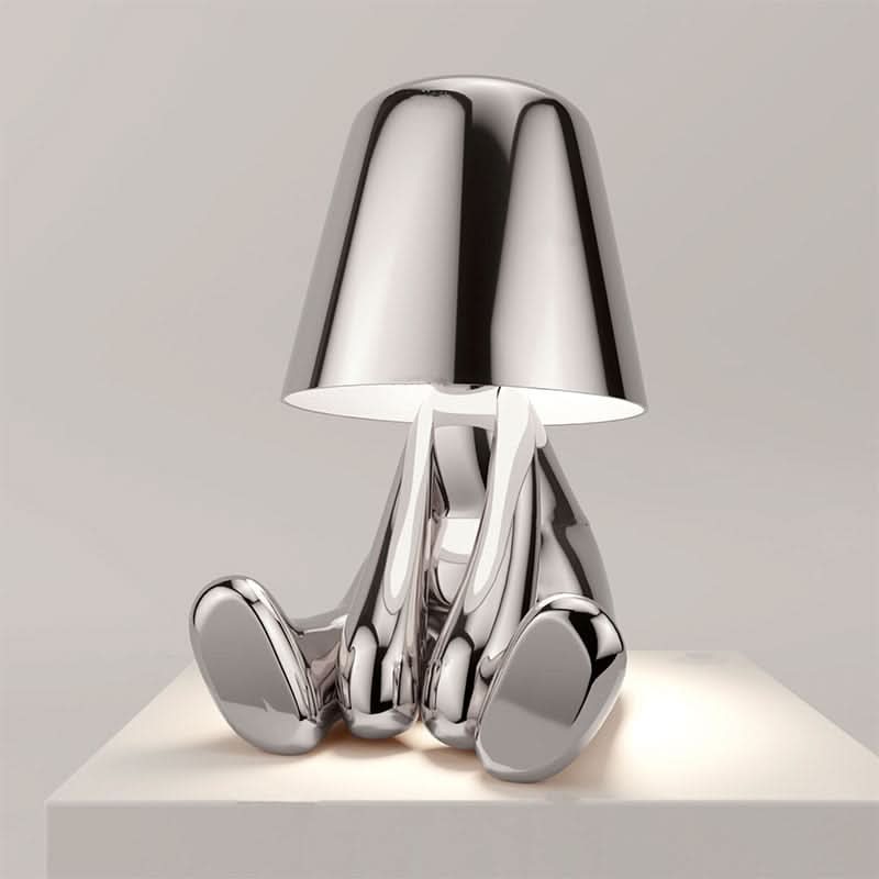 Modern dimmable LED table lamp with sleek minimalist design for customizable ambient lighting in bedrooms, desks, and living spaces - Euroselle