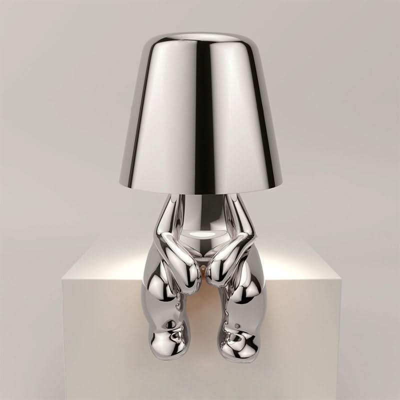 Modern dimmable LED table lamp with sleek minimalist design for customizable ambient lighting in bedrooms, desks, and living spaces - Euroselle