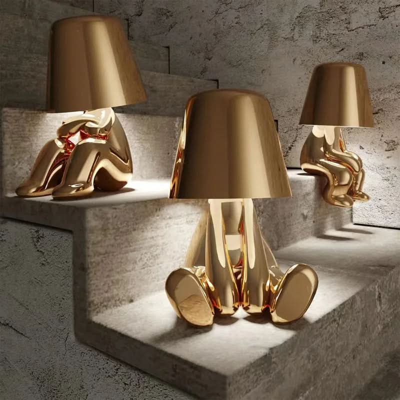 Modern dimmable LED table lamp with sleek minimalist design for customizable ambient lighting in bedrooms, desks, and living spaces - Euroselle