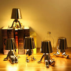 Modern dimmable LED table lamp with sleek minimalist design for customizable ambient lighting in bedrooms, desks, and living spaces - Euroselle
