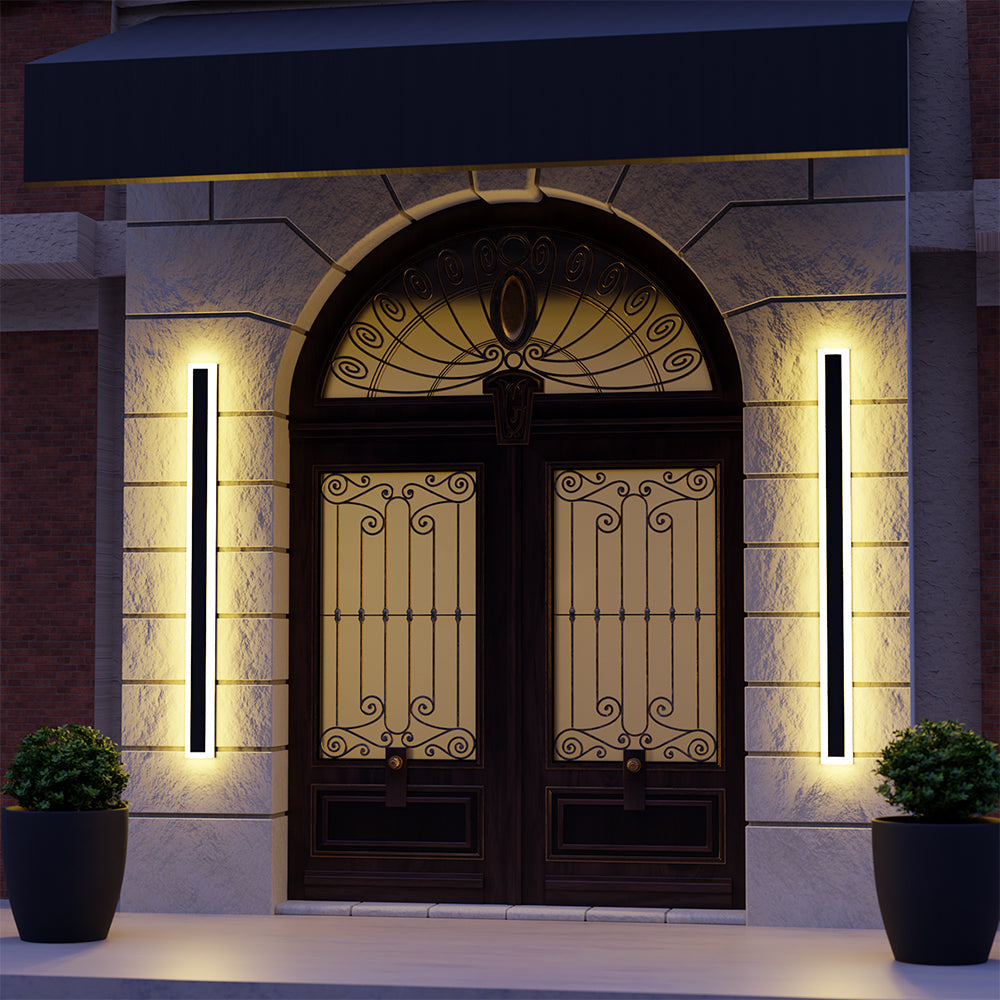 Luminara IP65 wetterfeste LED-Wandleuchte mit Bewegungssensor