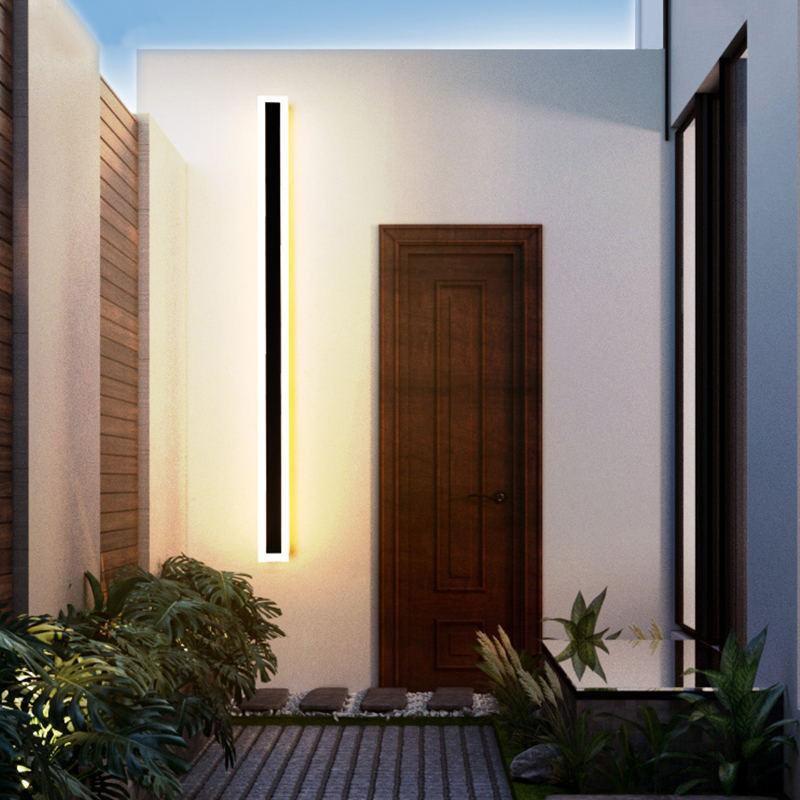 Luminara IP65 wetterfeste LED-Wandleuchte mit Bewegungssensor