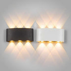 Astrenor Moderne wasserdichte LED-Wandleuchte für Terrasse