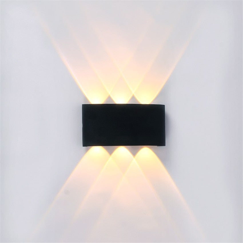 Astrenor Moderne wasserdichte LED-Wandleuchte für Terrasse