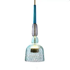 Kirrea LED Pendant Light Colorful Glass Cup Design Accent