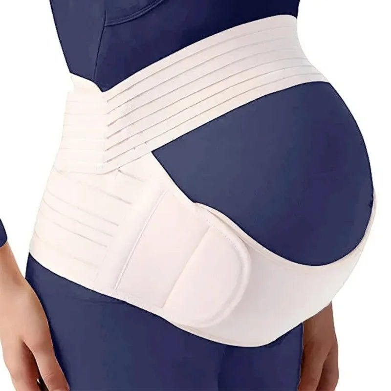 NuraEase 3-In-1 Pregnancy Support Belt — Adjustable Lumbar and Pelvic Stabilization