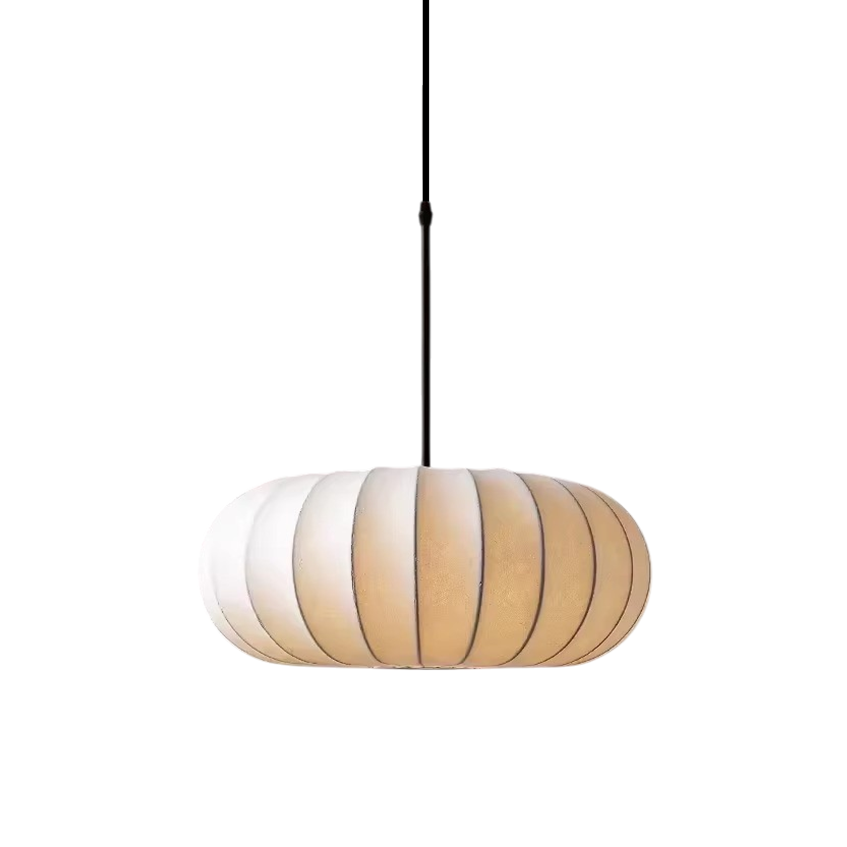 Solara Indoor Pendant Light With Textile Shade Ceiling Fixture