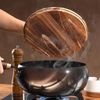 Heavy-Duty Cast Iron Skillet with Lid for Versatile Cooking - Euroselle