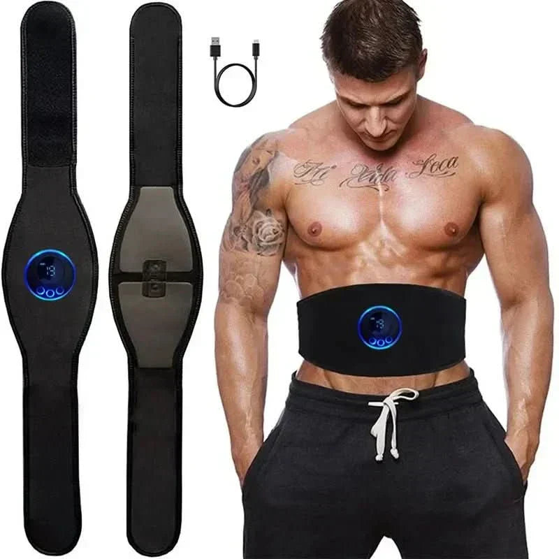 PulseFlex Abdominal Muscle Trainer — EMS Targeted Core Activation System