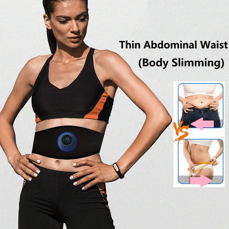 PulseFlex Abdominal Muscle Trainer — EMS Targeted Core Activation System