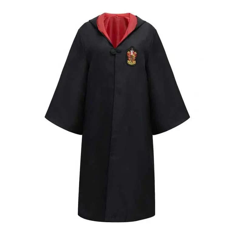 Hogwarts Wizarding Student Costume with Robe, Wand & Accessories for Children & Adults - Euroselle