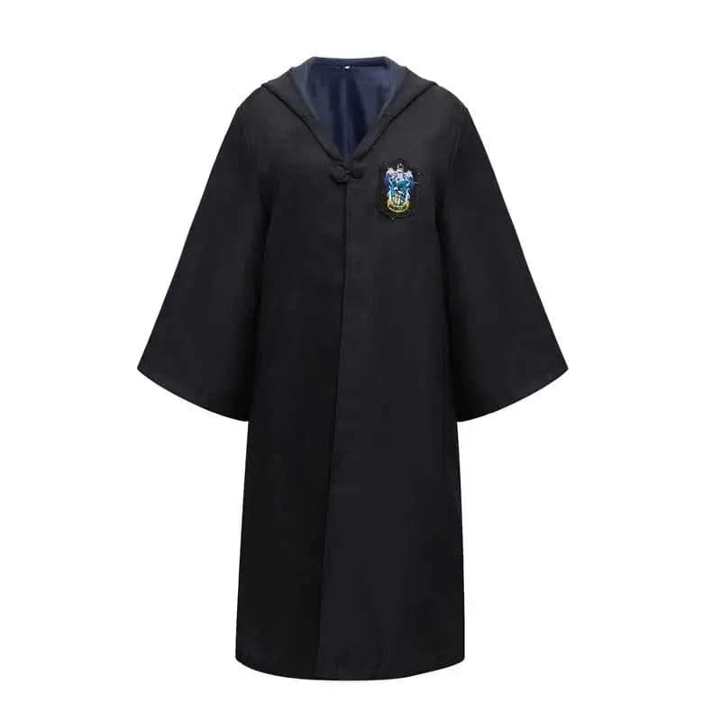 Hogwarts Wizarding Student Costume with Robe, Wand & Accessories for Children & Adults - Euroselle