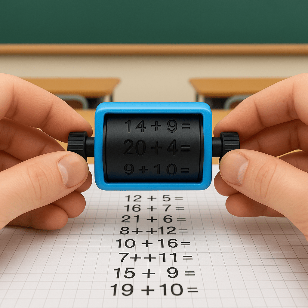 SumSprint Math Roller — szybkie zadania matematyczne dla dzieci