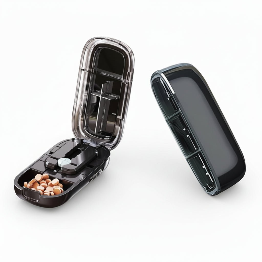 SureCut Pill Cutter With Concealed Storage Box