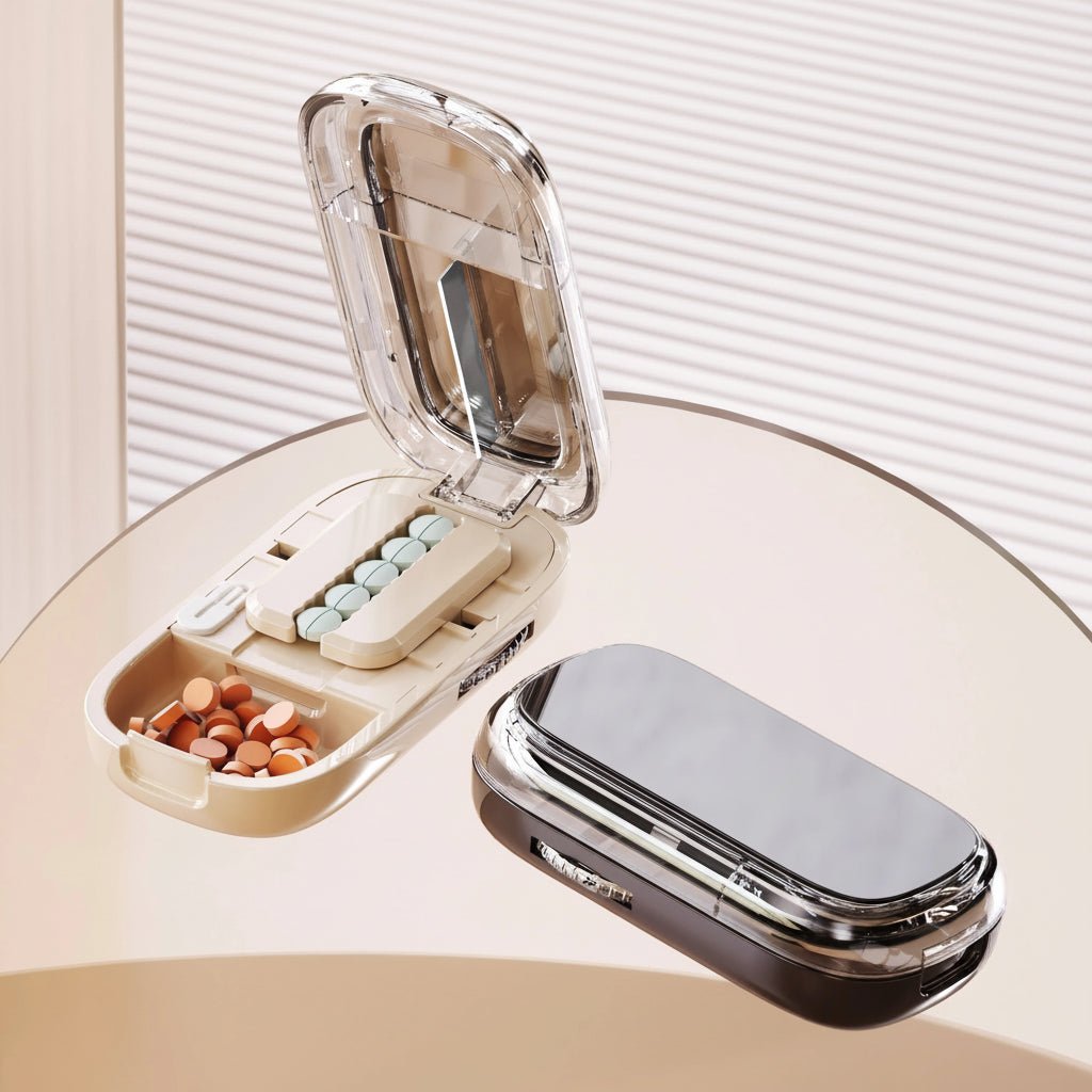 SureCut Pill Cutter With Concealed Storage Box
