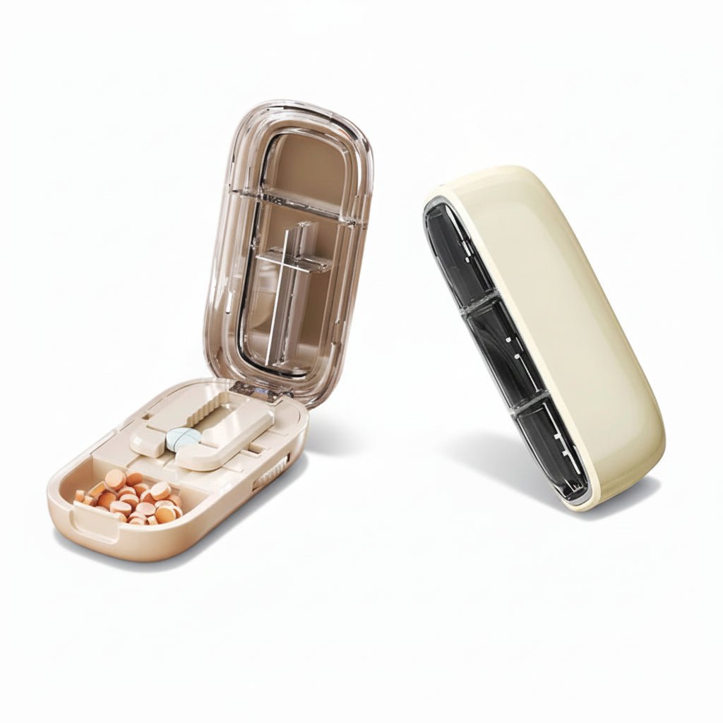 SureCut Pill Cutter With Concealed Storage Box
