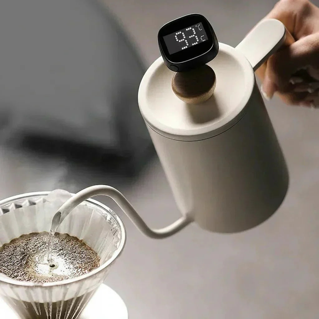 مقياس حرارة رقمي سريع القراءة CafeTemp — قياس دقيق لدرجة حرارة القهوة خلال ثوانٍ